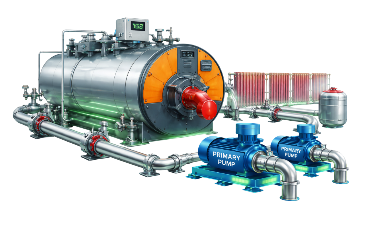 Boiler-Based Constant Flow Heating Systems